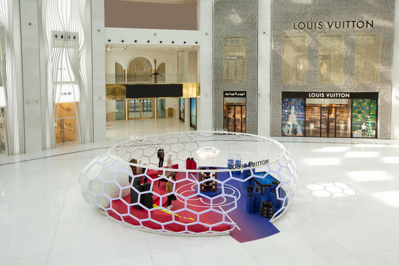 Louis Vuitton Pop up in Vendome Mall Doha