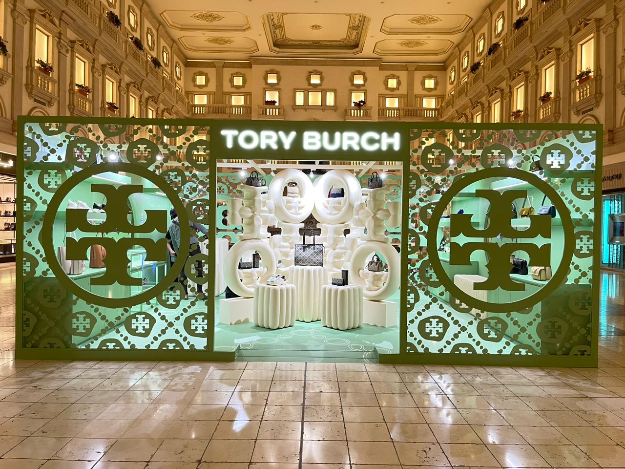 Tory Burch Pop up at villaggio Mall Doha