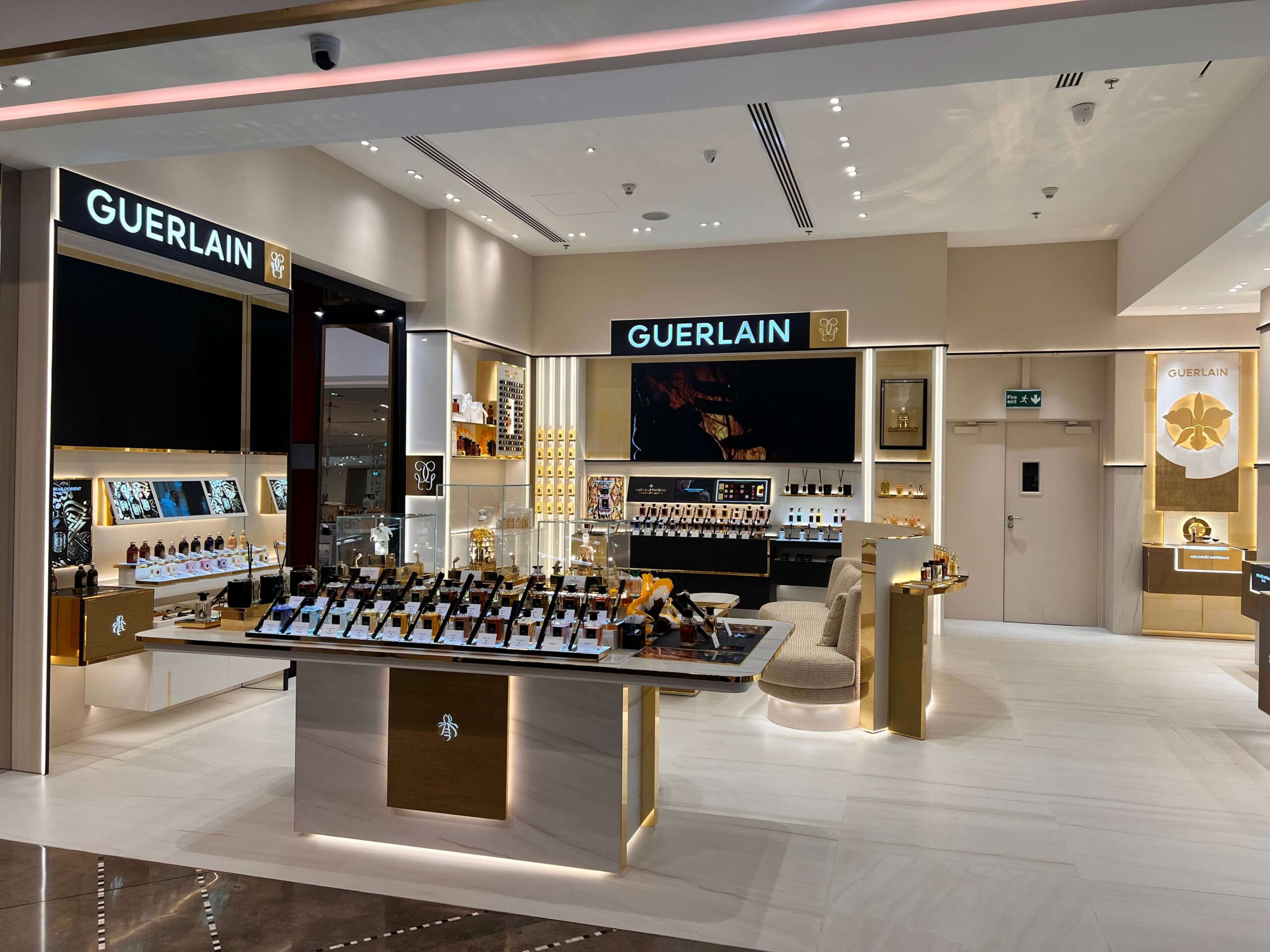 Guerlain Galeries Lafayette Dubai Mall scaled