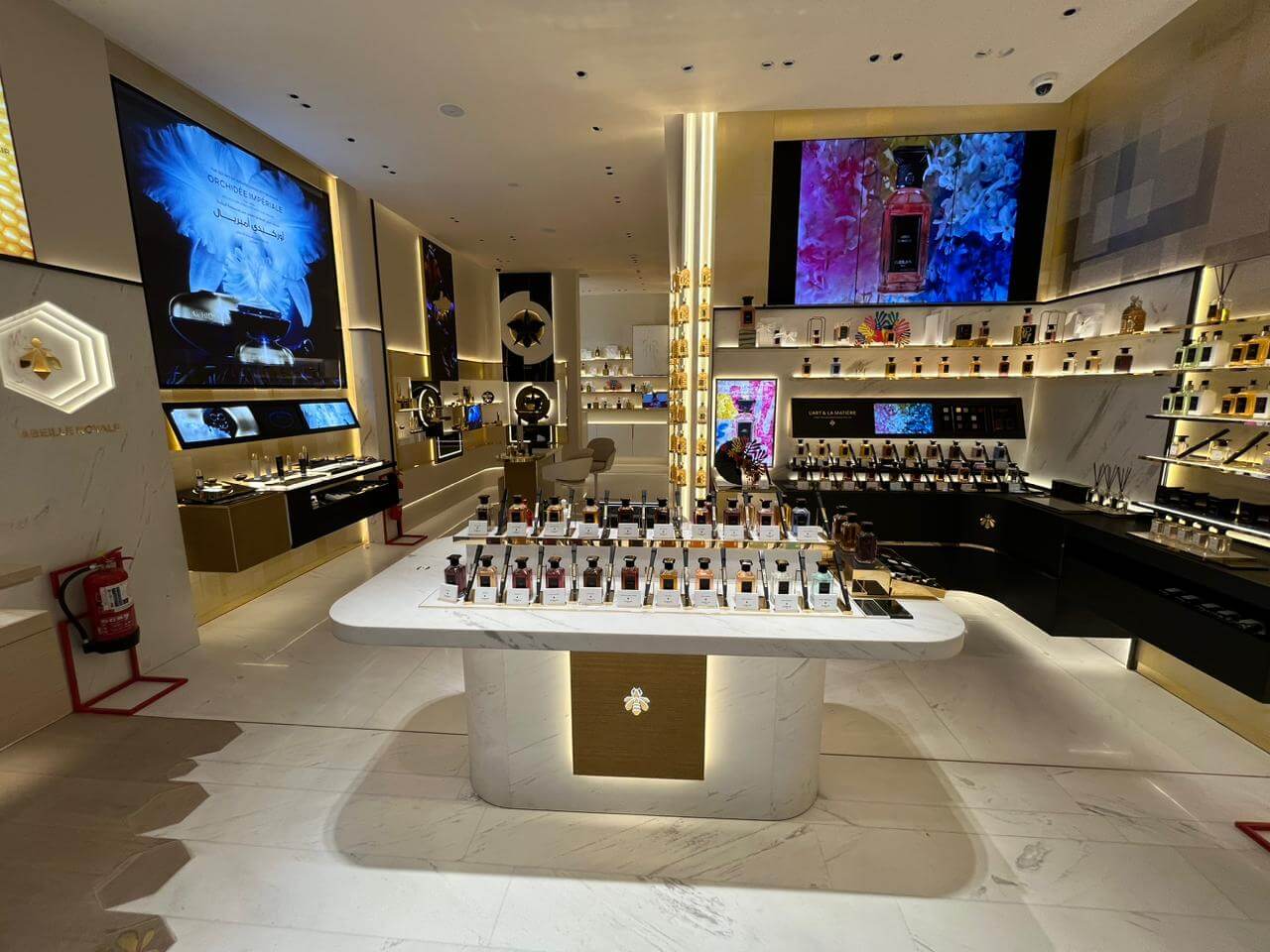 Guerlain Shopfitting in Damam Saudi Arabia