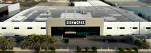SignWorks DUBAI facility