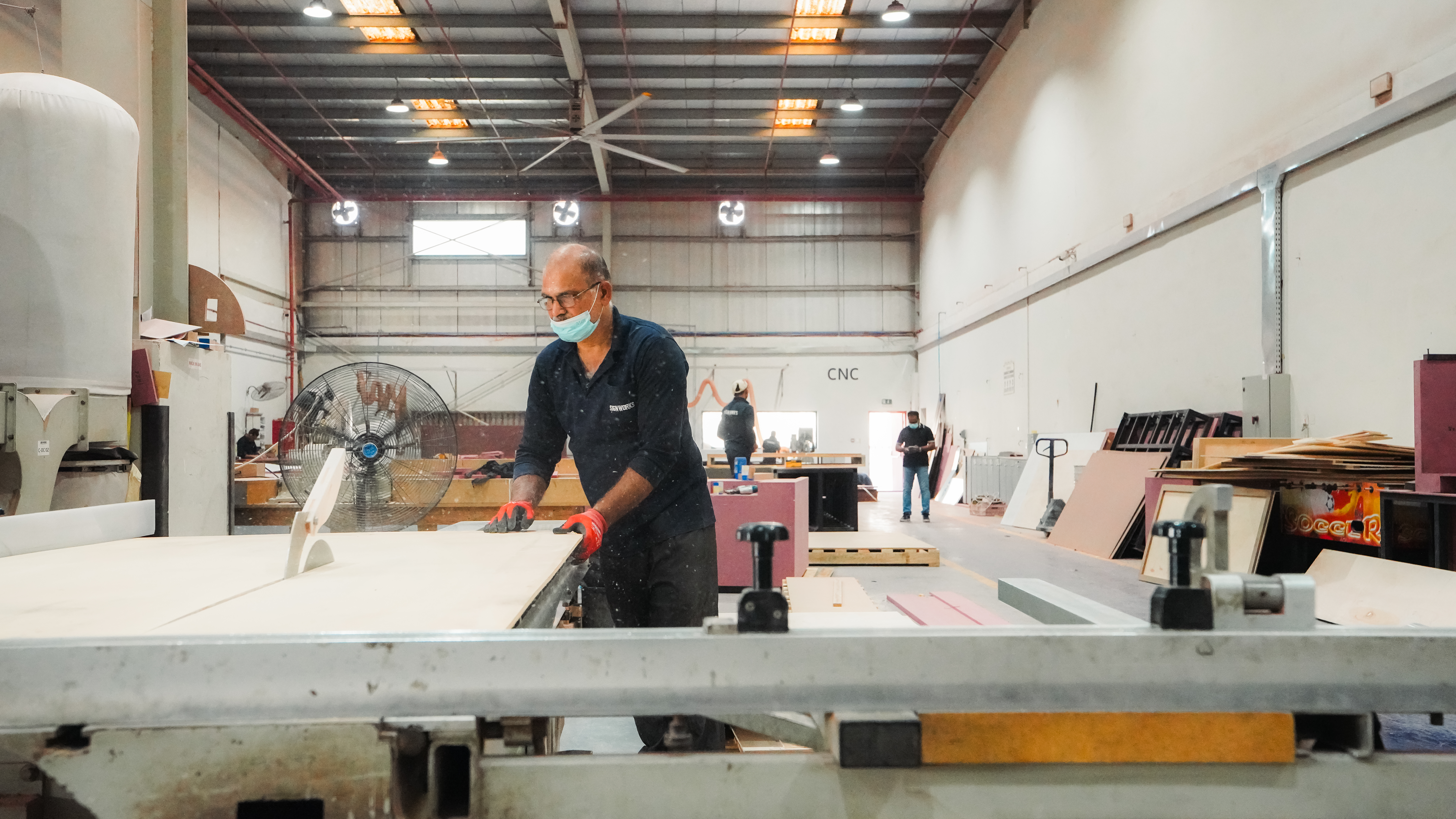 Carpentry — SignWorks manufacturing capability
